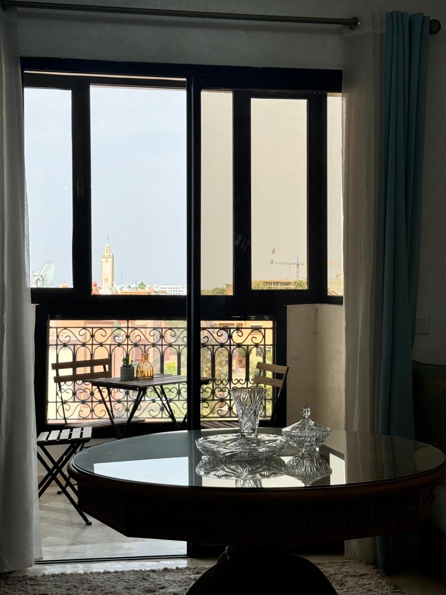 Appartement Malak - Residence Avec Piscine, Wifi, Gardien H24 Marrakesh Ngoại thất bức ảnh
