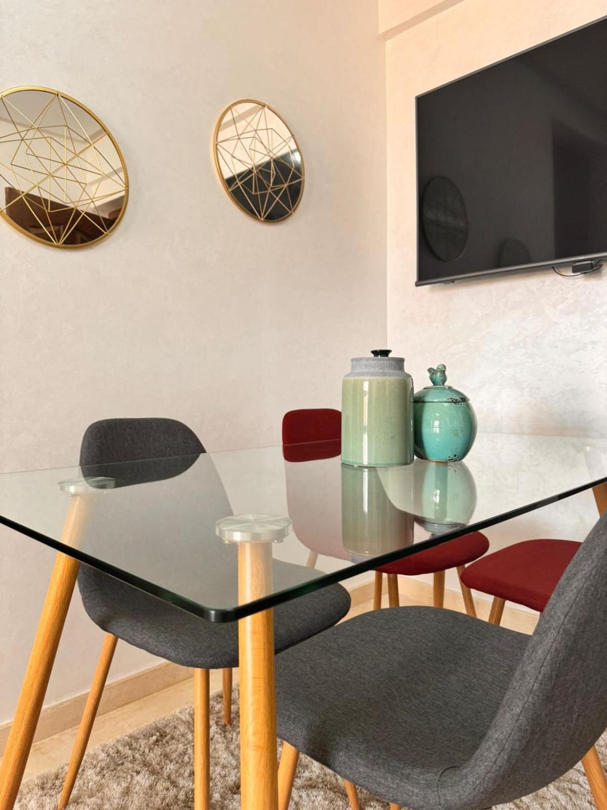 Appartement Malak - Residence Avec Piscine, Wifi, Gardien H24 Marrakesh Ngoại thất bức ảnh